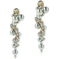 Otazu Ultimate Pearl Earhangers Grey Größe: OS | Ohrringe Outlet | Damen | Weiß