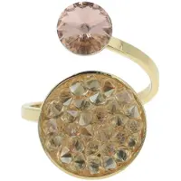 Otazu Classic Rocks Ring Gold Größe: OS | Ringe Outlet | Damen | Gelb
