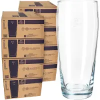MamboCat 96x Willibecher 0,5 L geeicht Bierglas Trinkglas Cocktails Klarglas Softdrinks