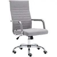 CLP Ergonomischer Bürostuhl Amadora I Höhenverstellbar, 360 Grad Drehstuhl I Kunstleder Oder Stoff Bezug I Langlebig, 120 kg Belastbar
