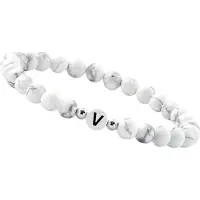 GOOD.designs Perlenarmbad in Weiss | Gr.: onesize