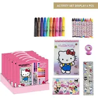 Cerdá Group Hello Kitty Schreinset 30.0x30.0x2.5 Cm Rosa Rosa One Size