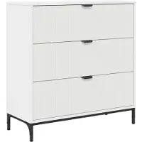 vidaXL Sideboard Weiß 79,5 x 33 x 82 cm Holzwerkstoff