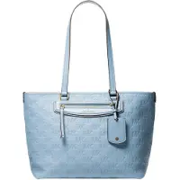 Michael Kors für Damen. 30S6GTVT6B Jet Set Travel Tragetasche mittelblau (OSFA), Lässig, Leder