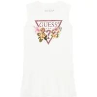 GUESS Kleid für den Alltag K4RK23 KA6W4 Weiß Regular Fit