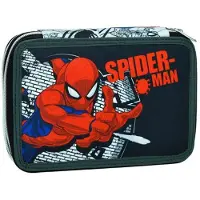 Giovas Spiderman Wall gefülltes Federmäppchen 2-stöckig