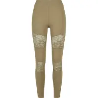 Urban Classics Leggings "Damen Ladies Laces Inset Leggings"