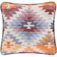 Biederlack Dekokissen "Nomad" markantes Ikat-Dessin