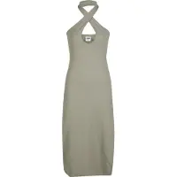 Urban Classics Shirtkleid "Ladies Crossed Neckholder Dress" 1 Stk. tlg.
