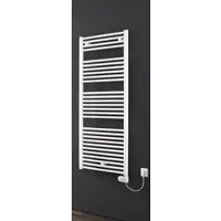 Bemm Design-Elektroheizkörper „Ares EK-M“ mit Raumregelung 43 × 172 cm in Weiß (RAL 9016)