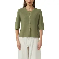 s.Oliver Strickjacke halbarm, mit Knopfleiste