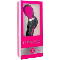 Palm Power Extreme Wand - Akku-Massagestab Vibrator (schwarz)