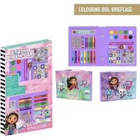 Cerdá Gabbys Doll House colouring stationery set
