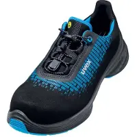 Uvex 1 G2 Sicherheitsschuh Halbschuhe S2, blau/schwarz blau/schwarz 52