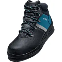 Uvex 3 asphaltpro Sicherheitsschuhasphaltpro Schnürstiefel S3, schwarz/blau schwarz/blau 50