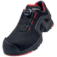 Uvex 65671, Männlich, Erwachsener, Sicherheitsschuhe, Schwarz, Rot, ESD, S3, SRC, Speed-Schnürsenkel