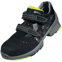 Uvex Sicherheitssandale 1 8542 S1 ESD SRC DGUV W11 Gr. 35 schwarz/lime