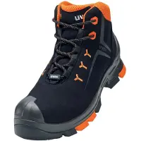 Uvex Schnürstiefel schwarz/orange 2, S3, EU-Schuhgröße: 52, 092133 52