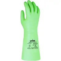 Uvex rubiflex S NB35S Chemikalienschutzhandschuh grün 11 - 9889123 - grün
