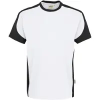 Hakro T-Shirt Contrast Mikralinar 290, royalblau/anthrazit, Größe L - royalblau - L