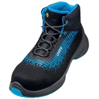Uvex 1 G2 Sicherheitsschuh Stiefel S2, blau/schwarz blau/schwarz 52