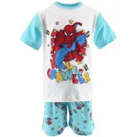 Procos Spiderman Wall Crawler Blaue Kindershorts Schlafan