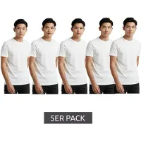 Scotch & Soda T-Shirt SS 5-Pack Weiß