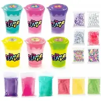 Canal Toys Modelliermasse Spiel mit Slime Rührern (3 + 3 Extra)