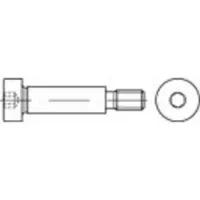 Toolcraft TO-5434554 Passschulterschrauben M5 30 mm Innensechskant 50 St.