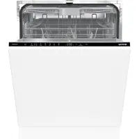 Gorenje GV643D90 vollintegrierter Geschirrspüler 60 cm, Voll integriert, Standardgröße (60 cm), Schwarz, Schwarz, Berührung, kalt, Heiß