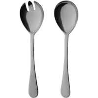 WAS Salatbesteck 2-teiliger Set Chromstahl - 12 Set/Karton -