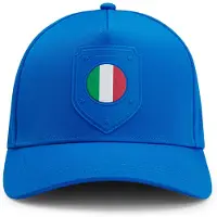 BOSS Logo-Cap aus glänzendem Twill mit Landesflaggen-Badge Grösse ONESI