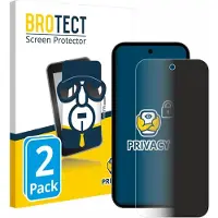 BROTECT Sichtschutzfolie für Google Pixel 10a Anti-Spy Privacy Folie Blaulicht-Schutz