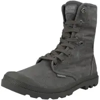 Palladium Schnürstiefeletten Baggy 02353-029-M Grau 46