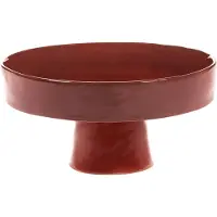 Serax Servierteller La Mère Tableware by Marie Michielssen Venetian Red L 25 cm