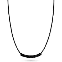 Liebeskind berlin Halskette - Edelstahl Twist - Gr. unisize - in Schwarz - für Damen