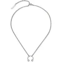 Liebeskind berlin Halskette - Edelstahl Urban Chic - Gr. unisize - in Silber - für Damen