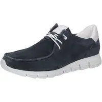 Sioux Mokrunner H-007 Herrenschuhe, Slipper, Leder, Blau, supersoft, leicht - Herrenschuhe Slipper, Blau, leder (velour)