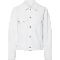 Pieces Pcelma Jeansjacke | Weiß | XL