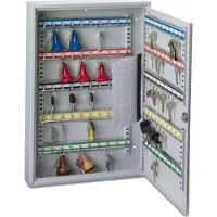 Rieffel VT-SK 2100, Grau, 100 Haken, 2 Schlüssel, 380 x 80 x 550 mm