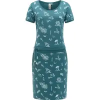Ragwear Sommerkleid "Baomi Summer YOUMODO" Außentaschen Eingrifftaschen Damen Minikleid in sommerlichem Print