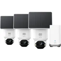 Eufy SoloCam E42 3er-Pack + HomeBase 3