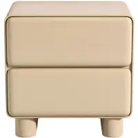 Vente-unique Nachttisch Aunela Beige 56.5 cm