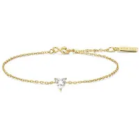 Ania Haie - BRACELET - SPARKLE HEART - gold