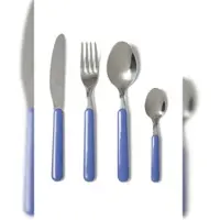 Excelsa Besteckset 24 Stück Fashion Stahl 19x2x2,5 cm Blau