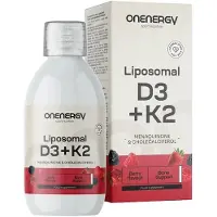 Onenergy Liposomales Vitamin D3 + K2 – Flüssig 250 ml Flüssigkeit zum Einnehmen