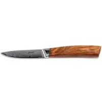 Pasoli -Damast-Gemüsemesser, Klinge 9 cm