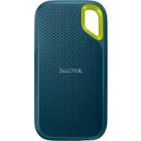 SanDisk Extreme V2, 2 TB, USB Typ-C, 3.2 Gen 2 (3.1 Gen 2), 1050 MB/s, Passwortschutz, Blau