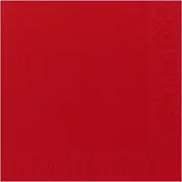 Duni Serviet Duni 24x24 cm 3-lag R?d,250 stk/pk