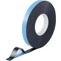 Toolcraft 93038c186 93038c186 Dobbeltsidet tape Blå , Sort (L x B) 30 m x 20 mm 1 stk
